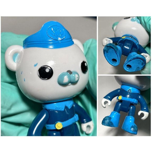 Octonauts Captain Barnacles Green Eel Hanging Barrel Red Crab Octopod Adventure - Picture 15 of 16